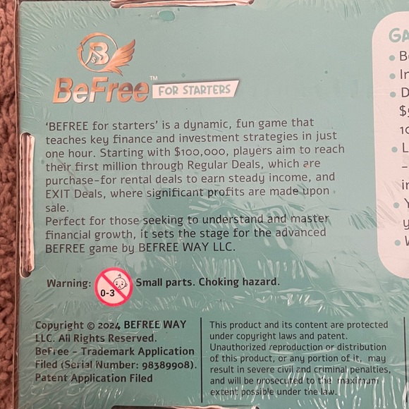 New‎ Be Free for Starters Financial Literacy Game - Picture 5 of 5